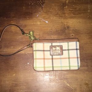 coach Tattersall wristlet